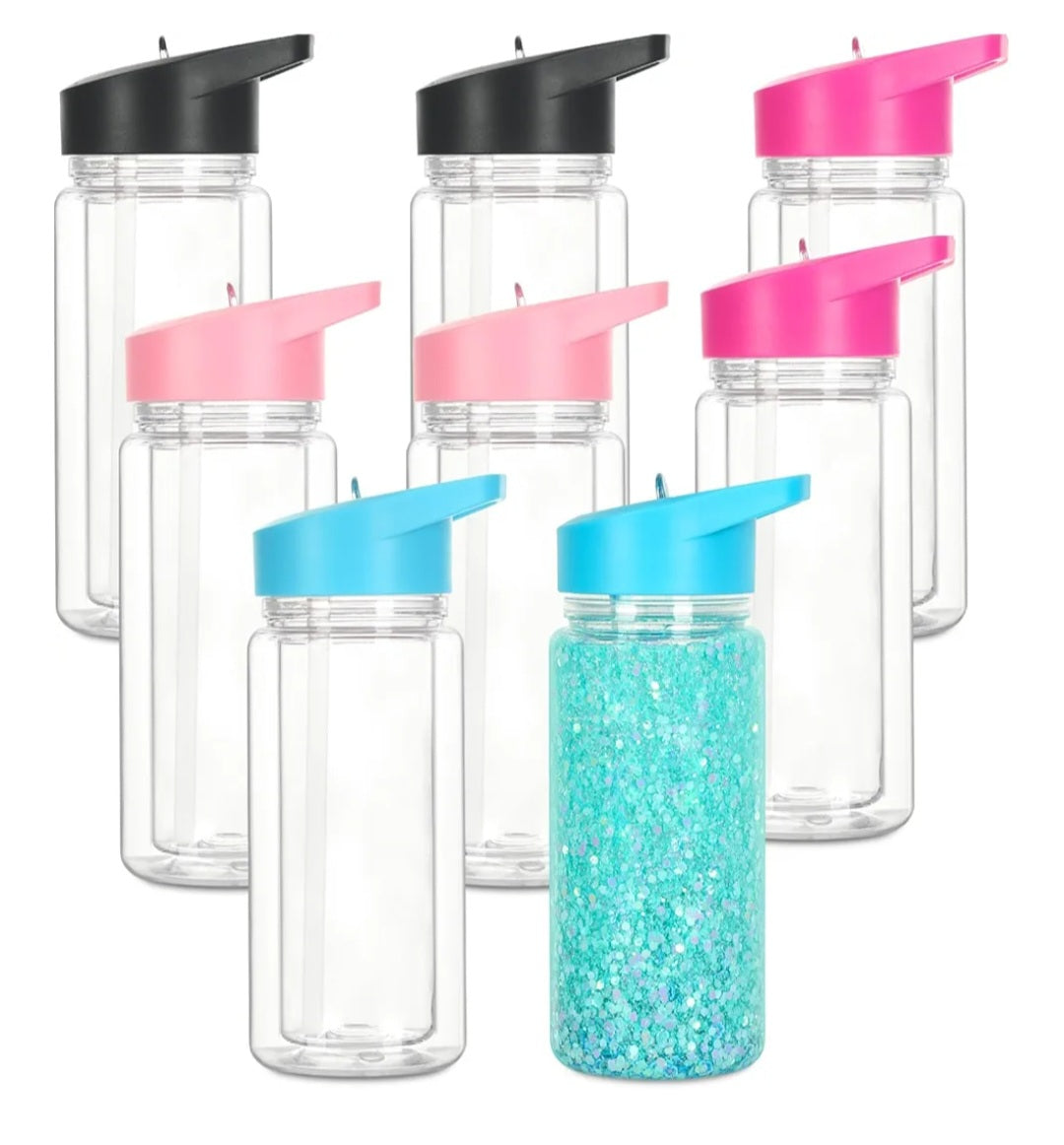 10oz Kids Snow Globe Tumbler with Handle and Sip lid