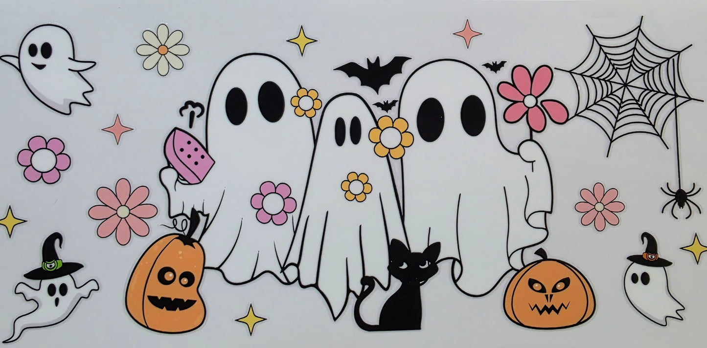 Cutesy Ghost & Halloween Wraps