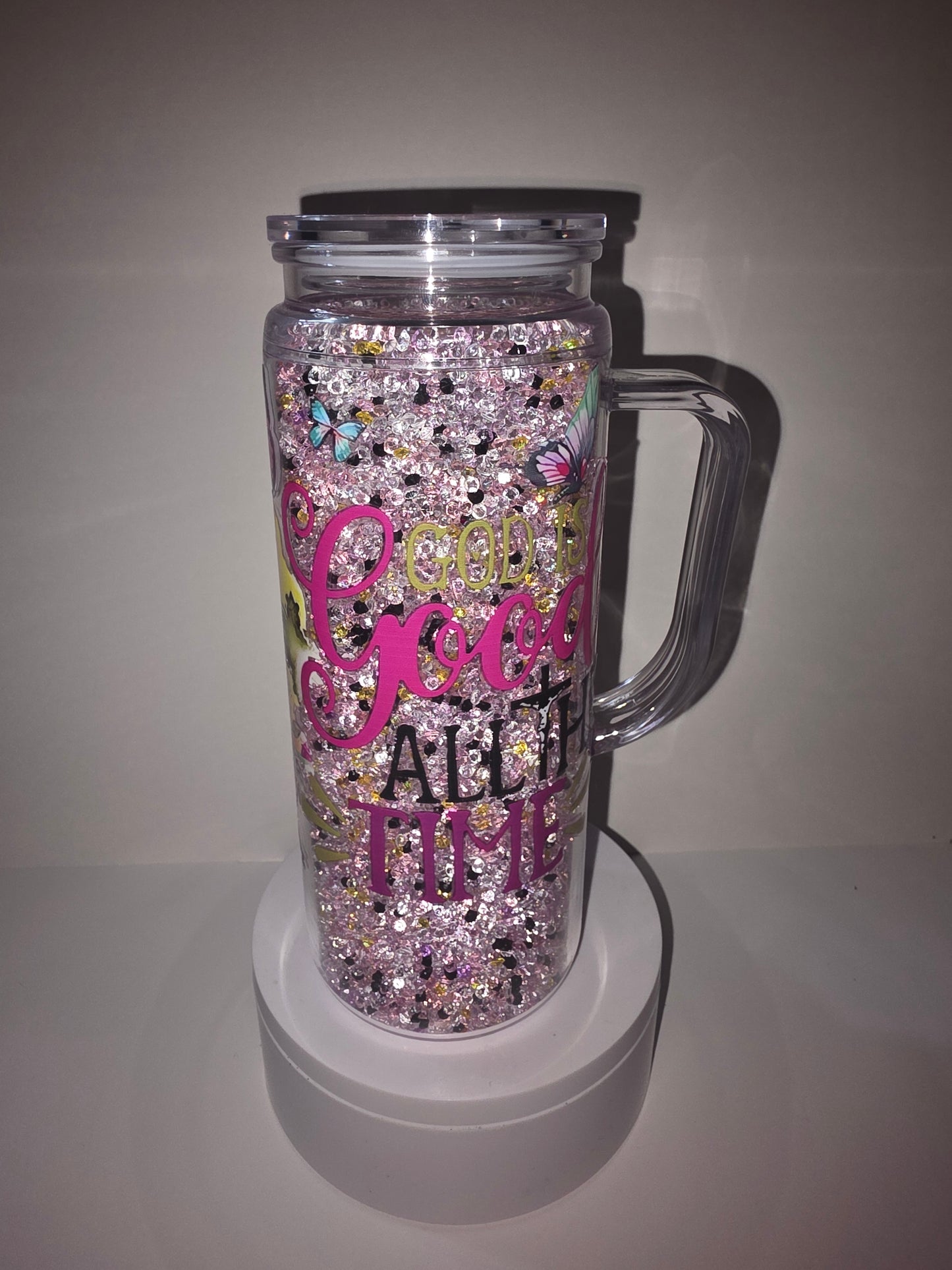Saturday special 20oz with handle wrap and gems included ( picture is just an example)