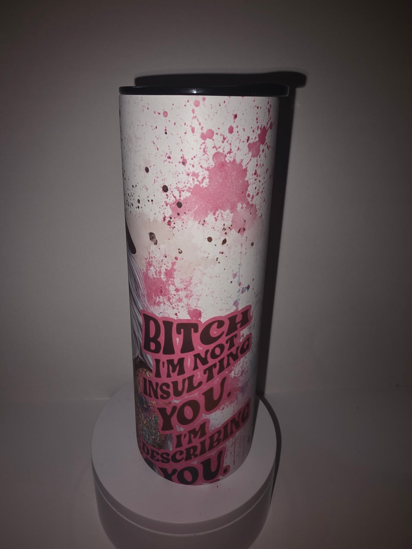 20$ 20oz GLOW IN THE DARK sublimation cup stay hot or cold up to 4 to 6 hrs