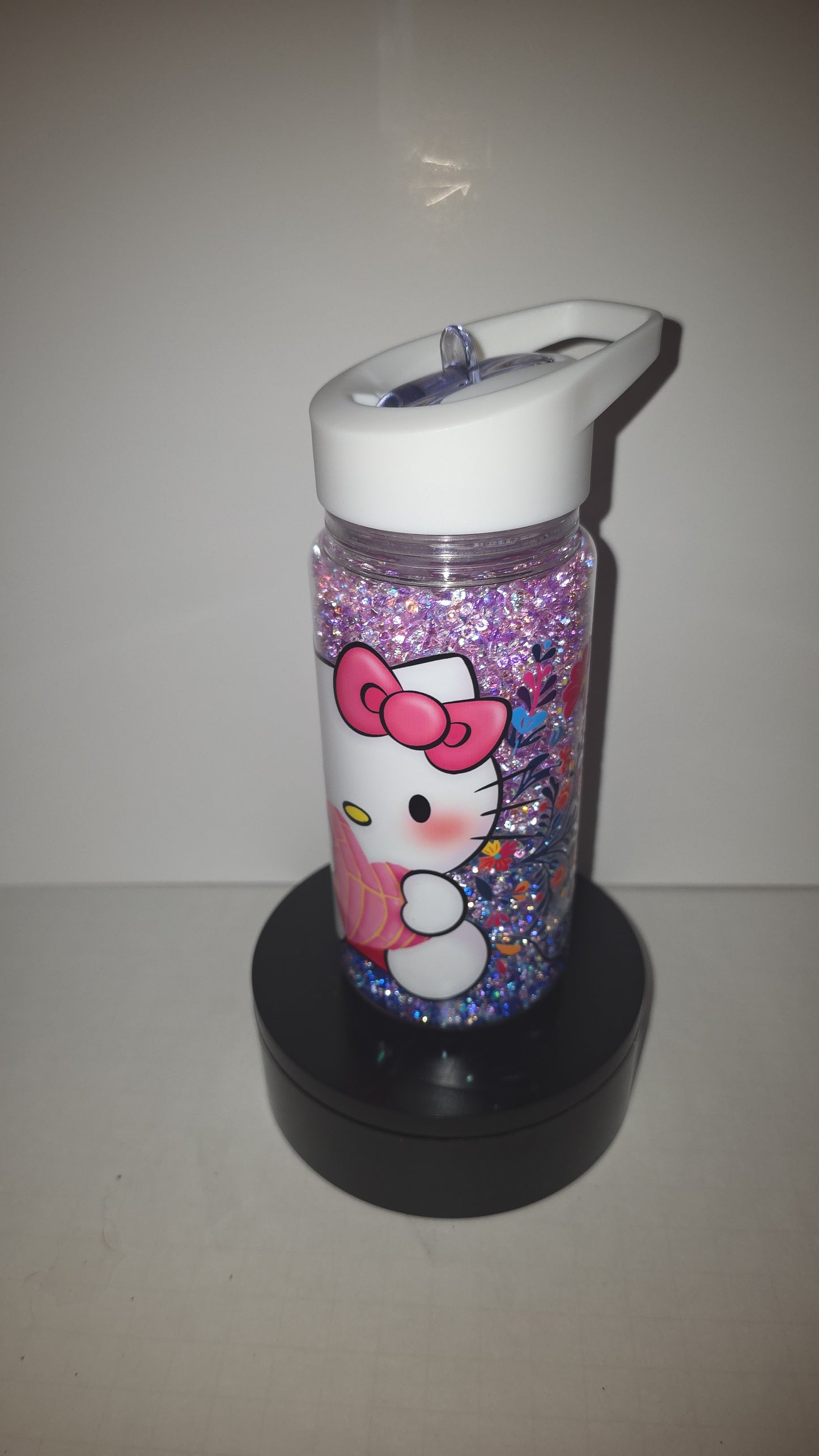 12oz kids cup Hello Kitty Dimond filled Ready to ship.