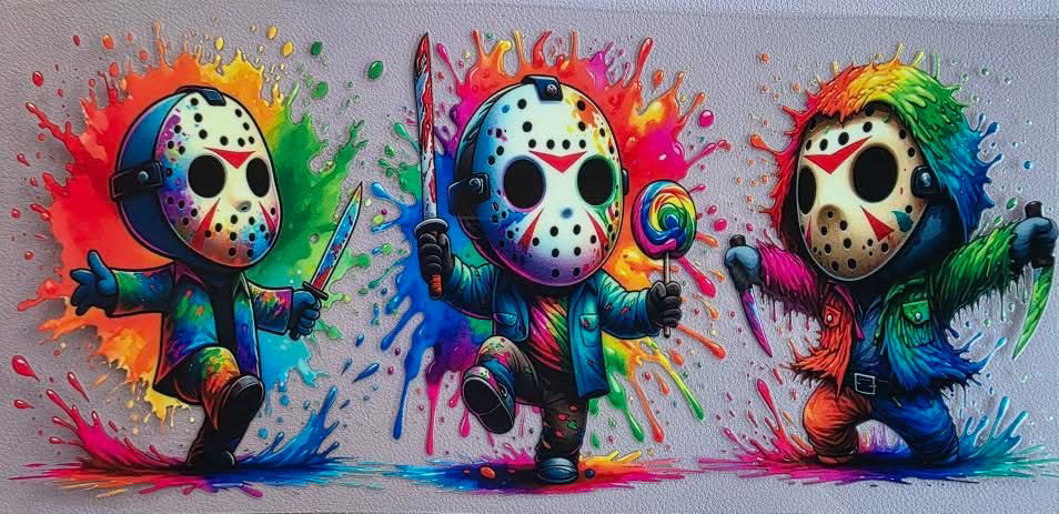 Halloween Horror Villains Decals / Wraps