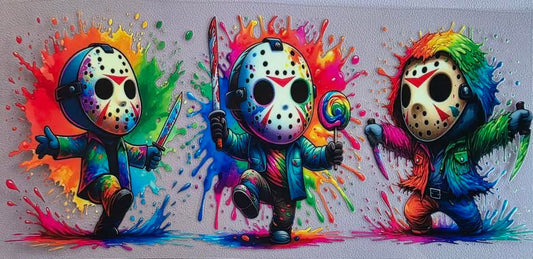 Halloween Horror Villains Decals / Wraps