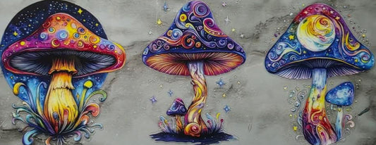 Trippy Mushroom Wraps