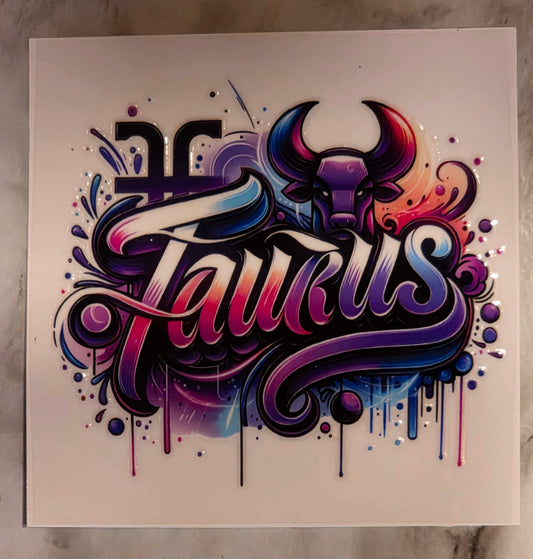 13.4 x 13.4 x 0.9 Zodiac Decal