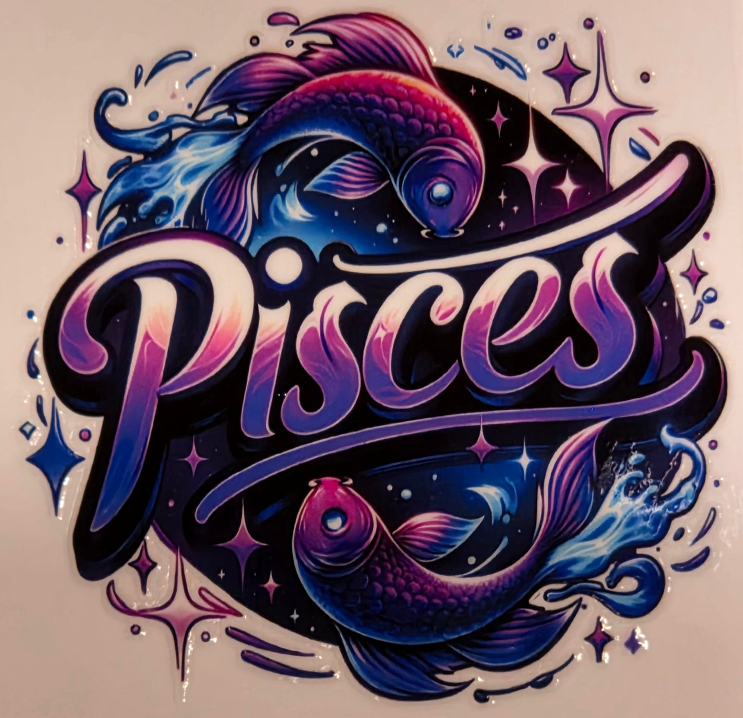 13.4 x 13.4 x 0.9 Zodiac Decal