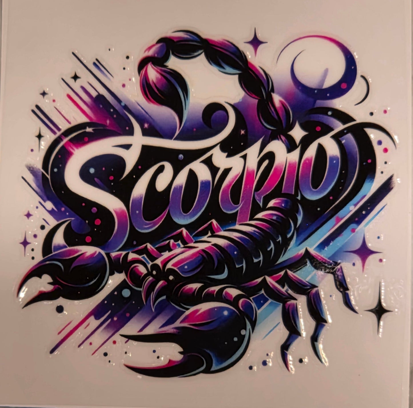 13.4 x 13.4 x 0.9inch Zodiac Decal