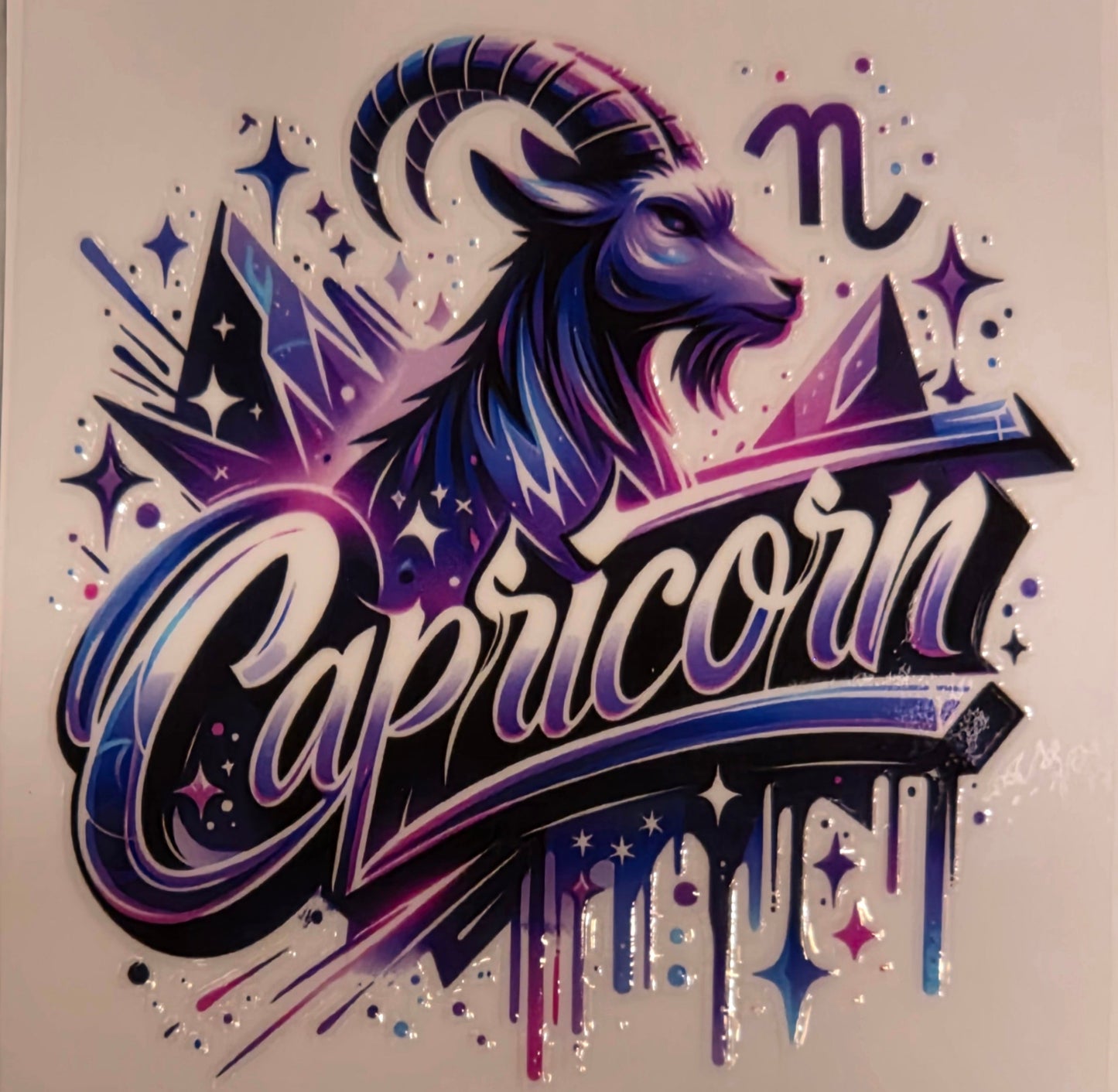 13.4 x 13.4 x 0.9inch Zodiac Decal