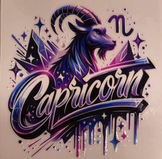 13.4 x 13.4 x 0.9inch Zodiac Decal