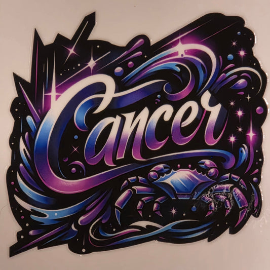 13.4 x 13.4 x 0.9inch Zodiac Decal