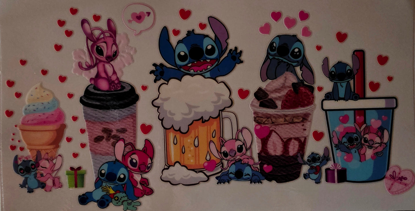16/20oz Lilo & Stitch Tumbler Wraps