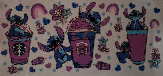16/20oz Lilo & Stitch Tumbler Wraps
