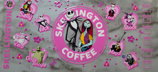 Pink Halloween Horror Villains