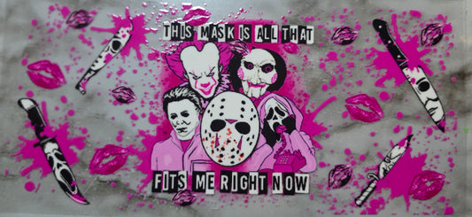 Pink Halloween Horror Villains
