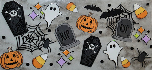 Cutesy Ghost & Halloween Wraps
