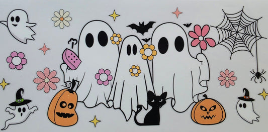 Cutesy Ghost & Halloween Wraps
