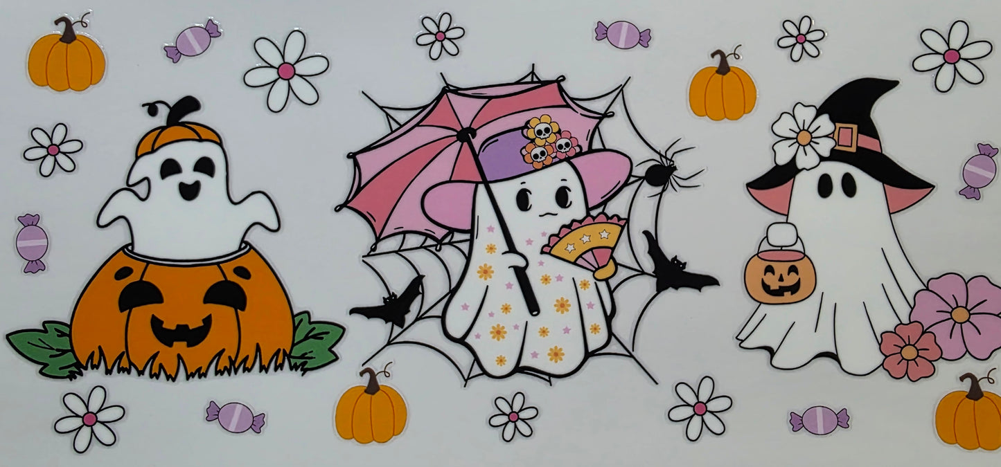 Cutesy Ghost & Halloween Wraps