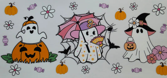 Cutesy Ghost & Halloween Wraps