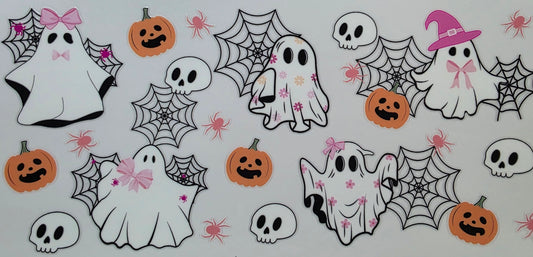 Cutesy Ghost & Halloween Wraps