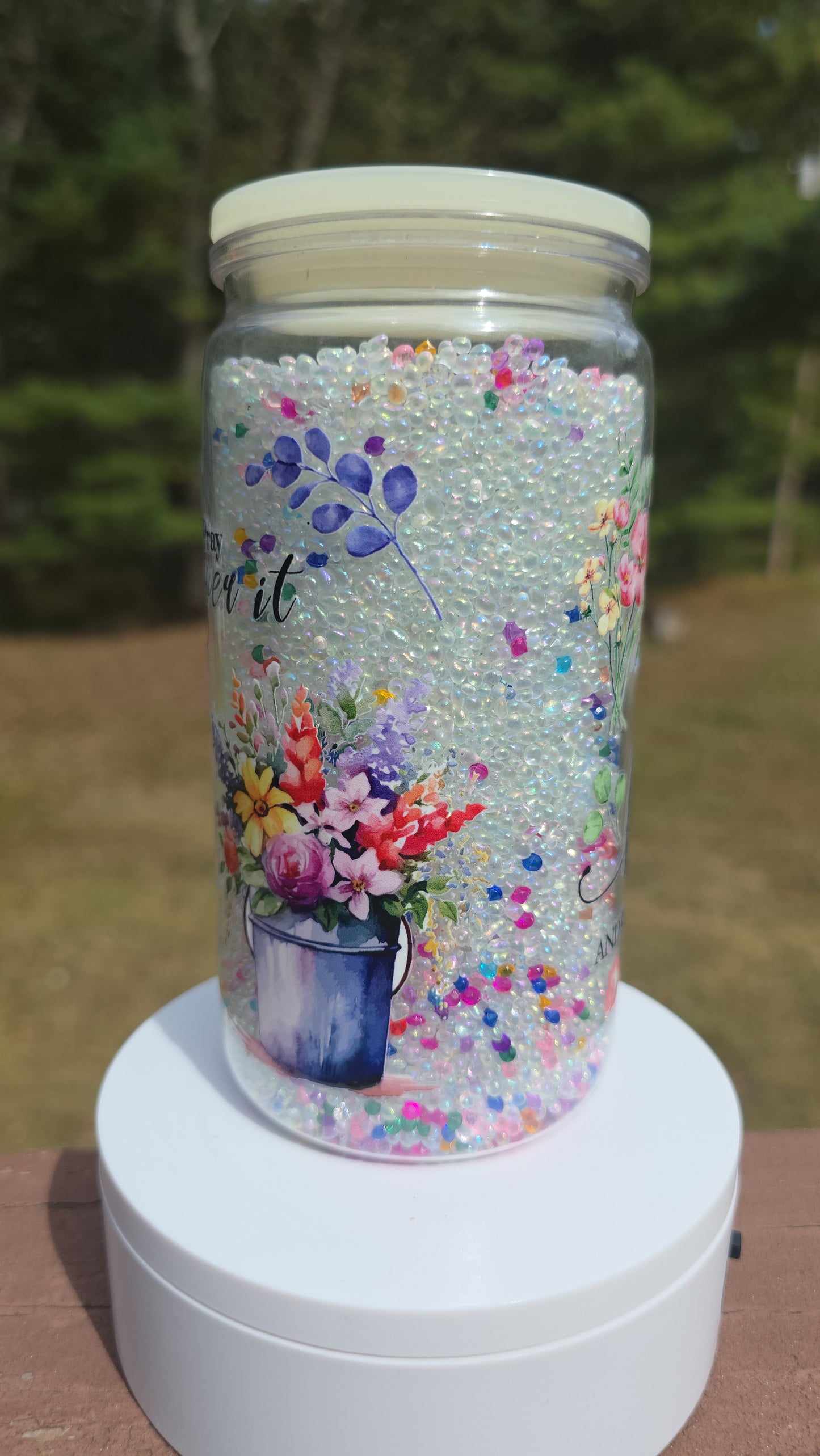 16oz Gem Filled Religious SGT