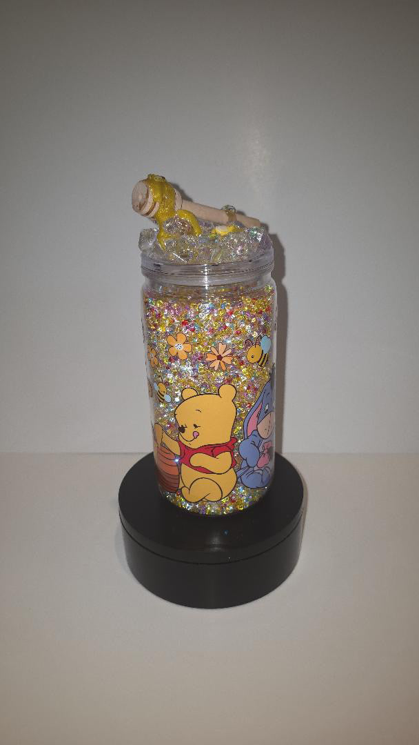 16oz Winnie the Pooh w/Matching Epoxy Lid