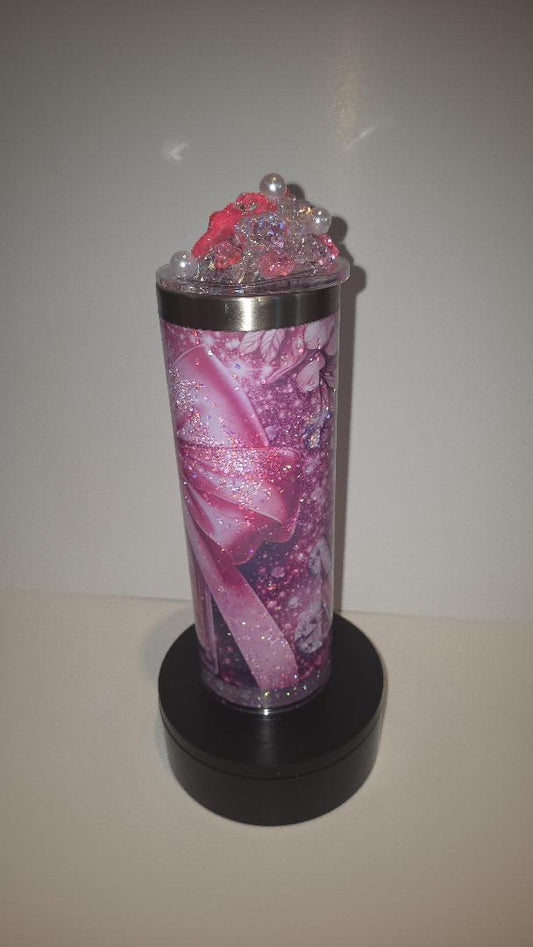 20oz Sublimation Snow Globe with Epoxy Lid