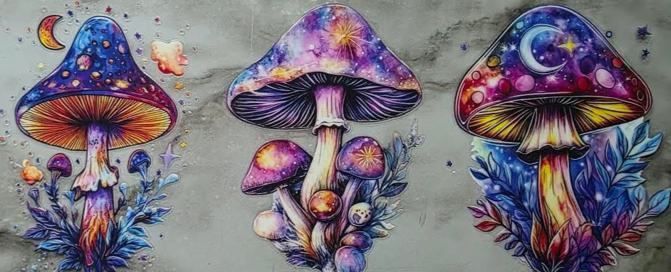 Trippy Mushroom Wraps