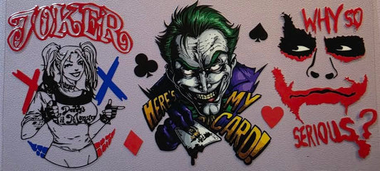 Harley Quinn & Joker Wraps 160z