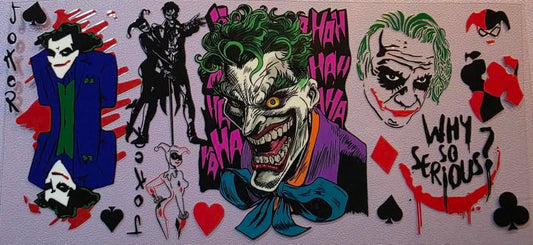 Harley Quinn & Joker Wraps 160z