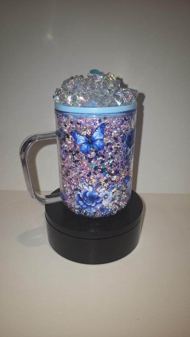 17oz Diamond Filled w/ Matching Epoxy Lid
