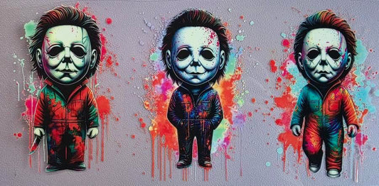 Halloween Horror Villains Decals / Wraps
