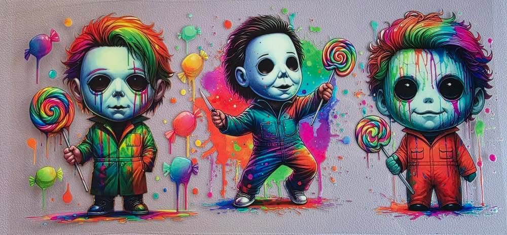 Halloween Horror Villains Decals / Wraps