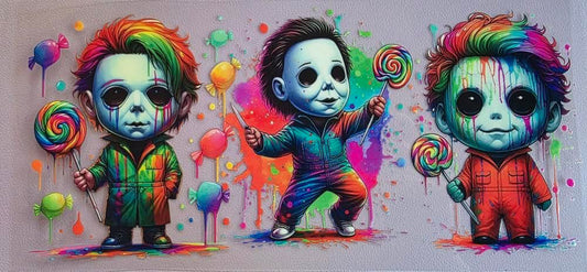 Halloween Horror Villains Decals / Wraps