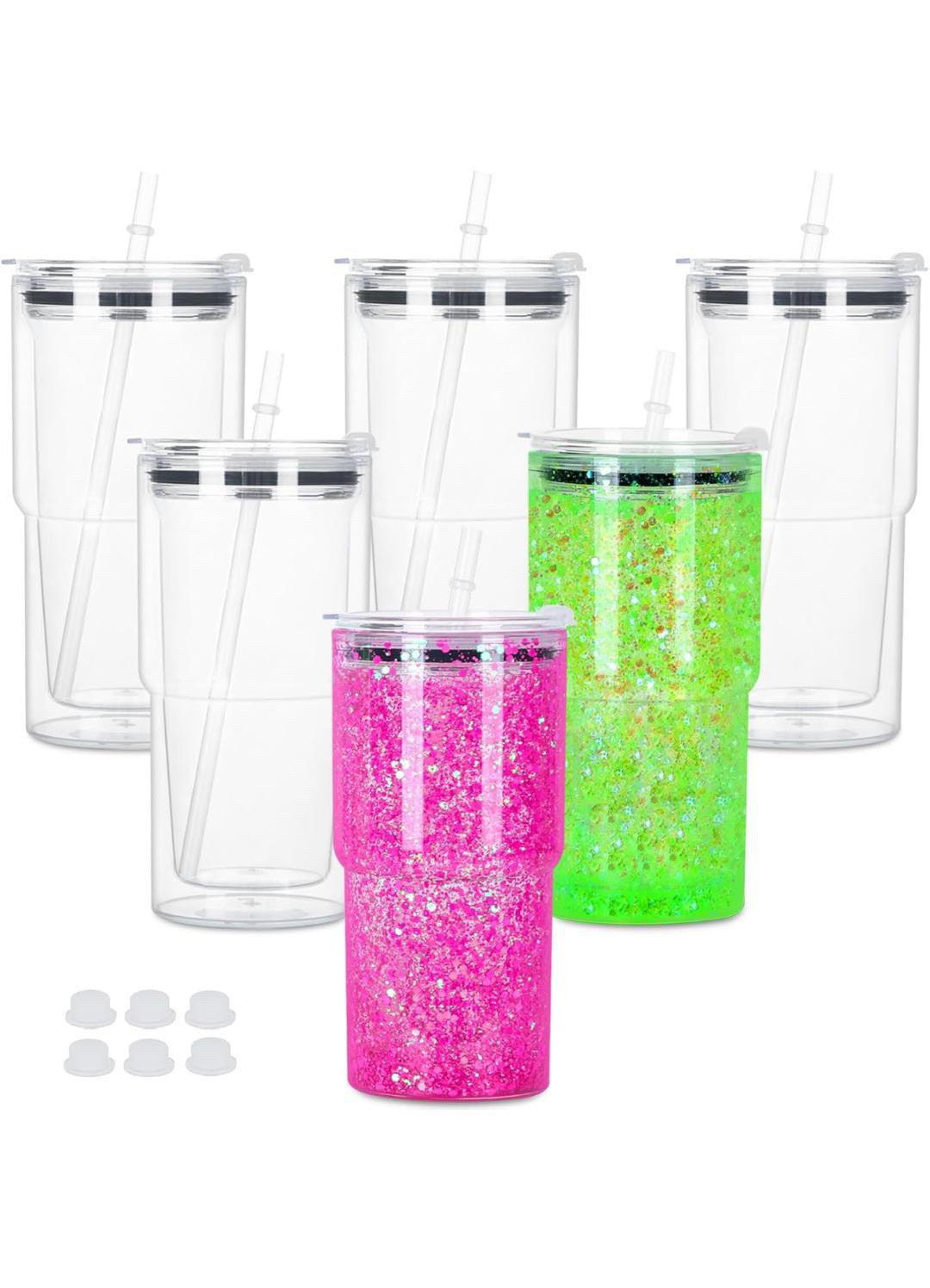 18oz Snow Globe Tumblers