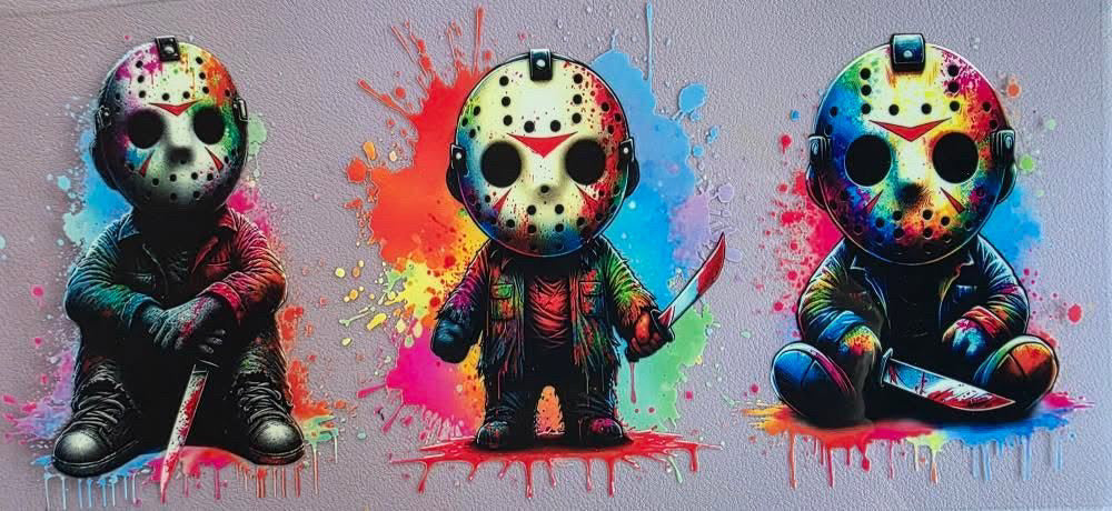 Halloween Horror Villains Decals / Wraps