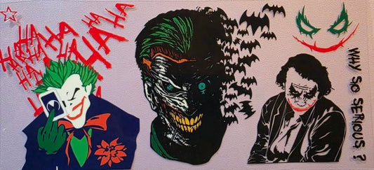 Harley Quinn & Joker Wraps 160z