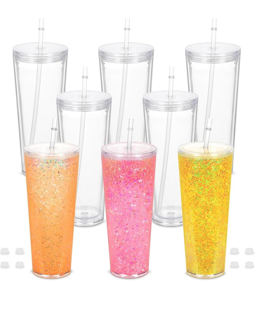 24 oz Snow Globe Tumbler