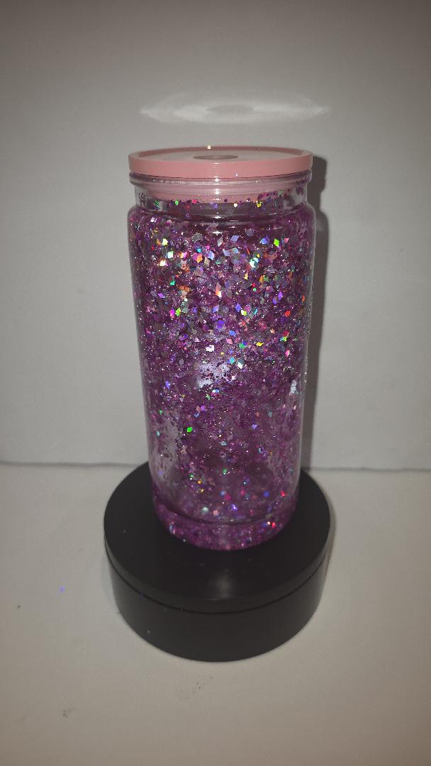 Pre Made Cherry Glitter Tumbler