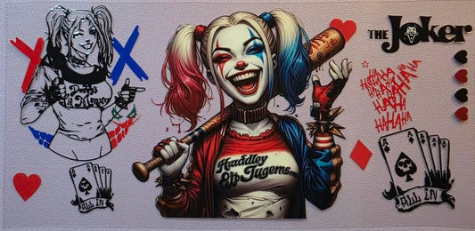 Harley Quinn & Joker Wraps 160z