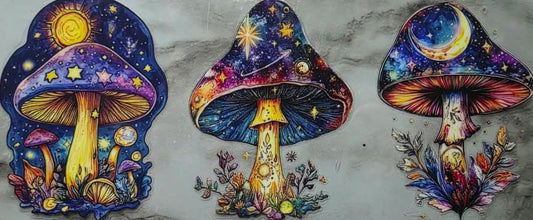 Trippy Mushroom Wraps
