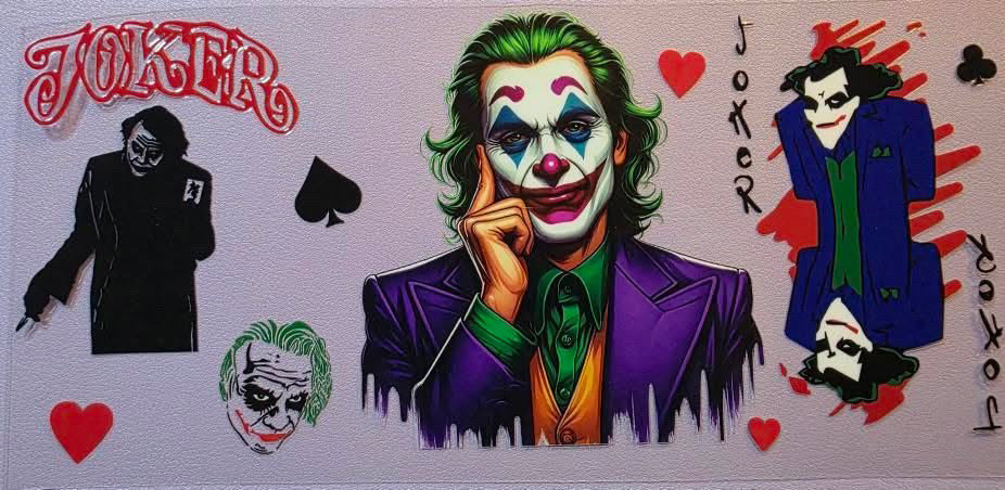 Harley Quinn & Joker Wraps 160z
