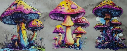 Trippy Mushroom Wraps
