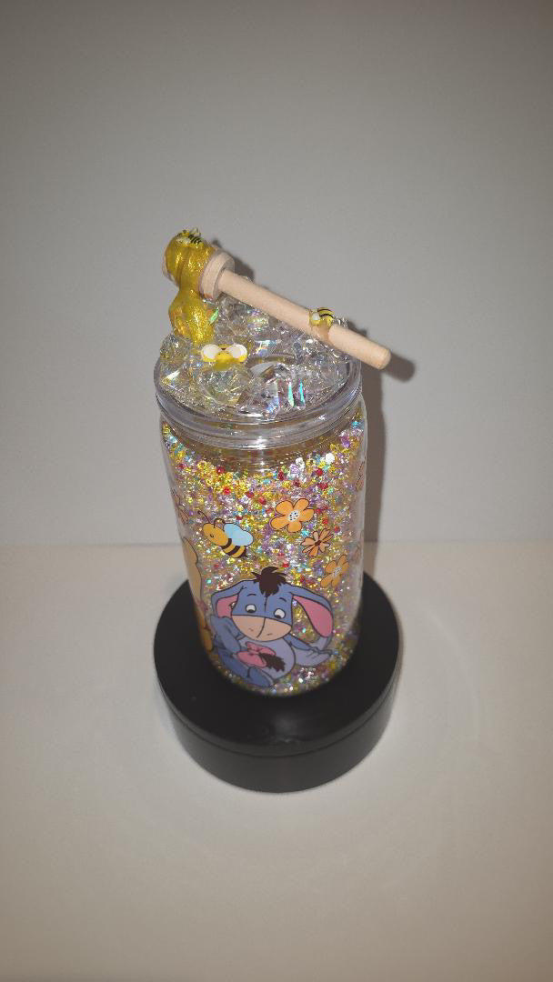 16oz Winnie the Pooh w/Matching Epoxy Lid