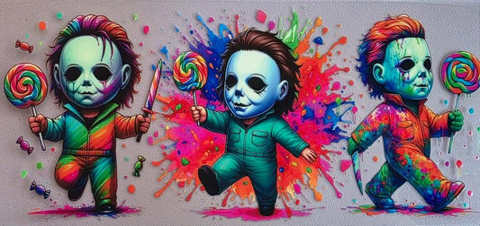 Halloween Horror Villains Decals / Wraps