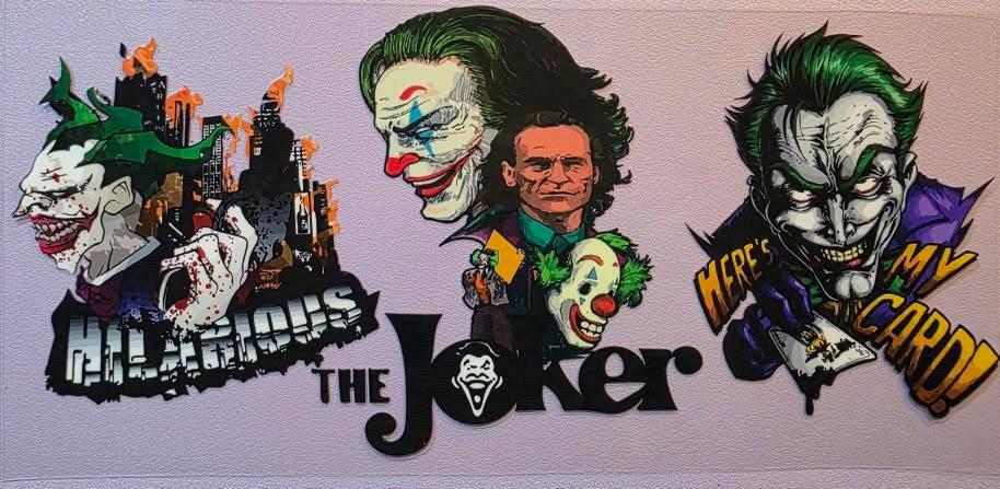 Harley Quinn & Joker Wraps 160z