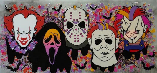 Halloween Horror Villains Decals