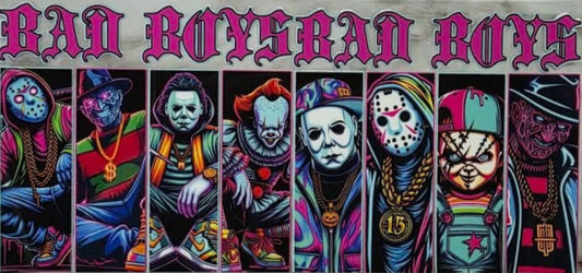Halloween Horror Villains Decals