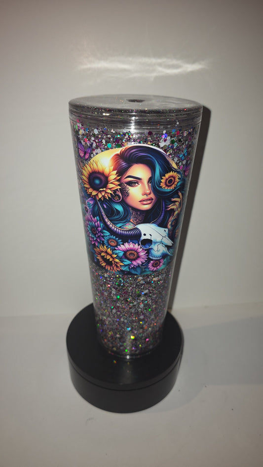 24oz special. Wrap included and gem lid