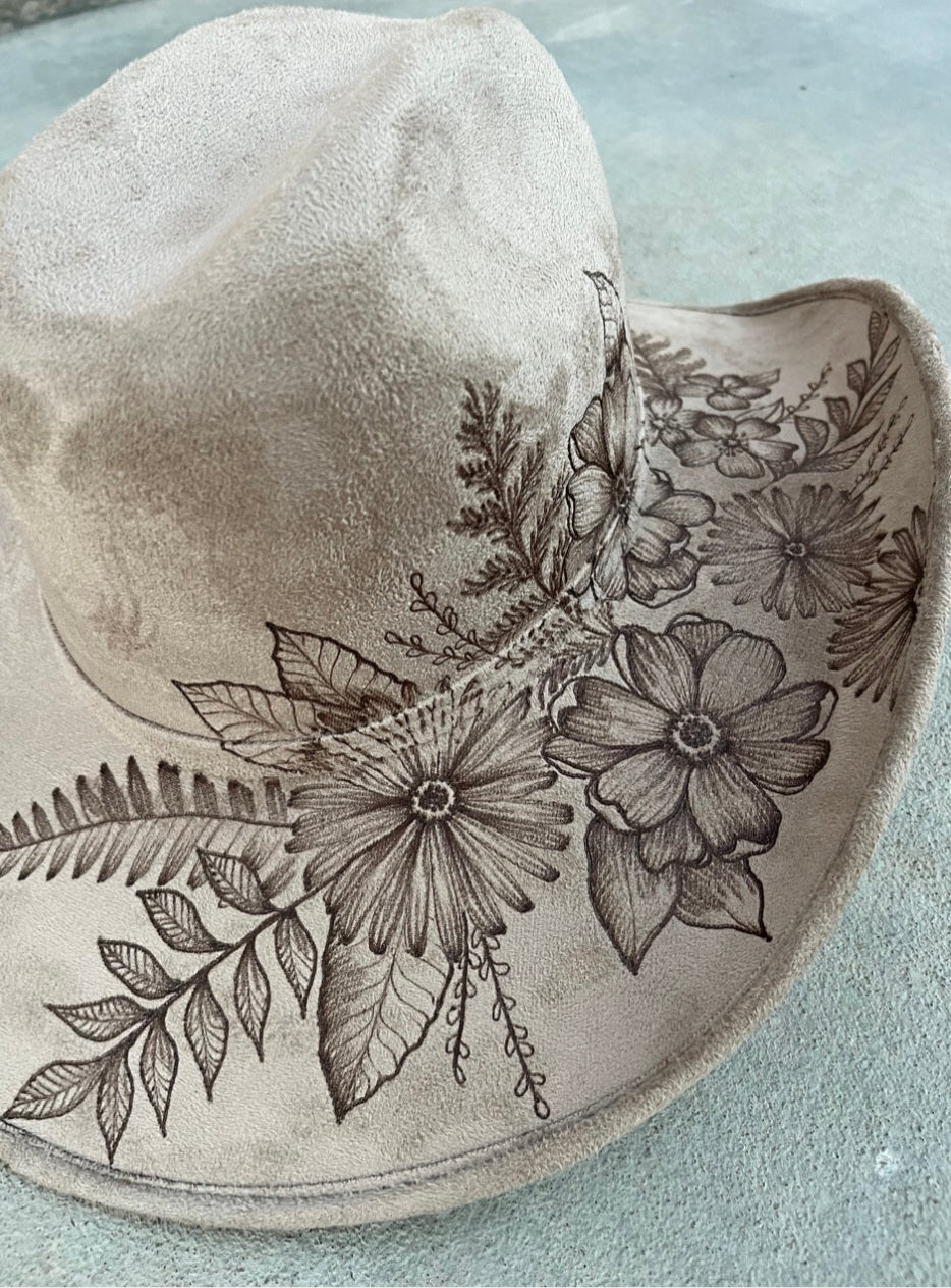 CUSTOM COWGIRL OR COWBOY HATS