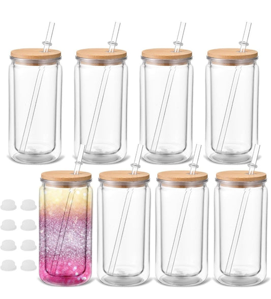 16oz Cork lid style wrap included in the price